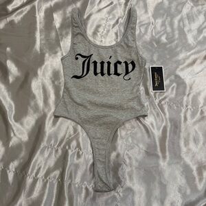 Gray Juicy Couture Bodysuit